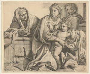 The Holy Family with Saint Anne