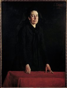 Portrait of Louise Michel at the Podium by Louis Tinayre