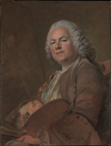 Portrait of Jean-Marc Nattier by Louis Tocqué