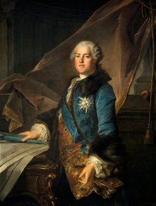 Portrait of the Marquis of Marigny, 1755 by Louis Tocqué