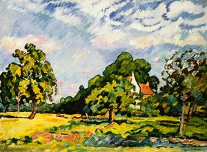 Landscape in Normandy