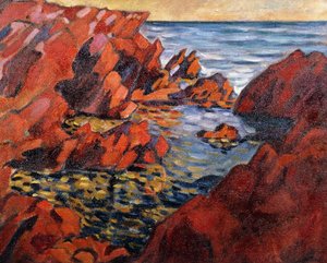 The Sea at Agay by Louis Valtat
