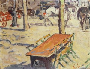 The Shaded Terrace by Louis Valtat