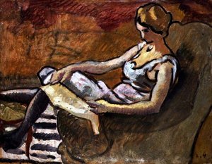 The Thinker, c.1916 by Louis Valtat