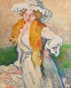 Woman with Fox