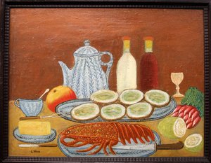 Still life with lobster