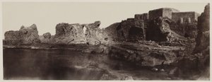 Kaalat el Athlit, Syria, View from the Seaside by Louis de Clercq