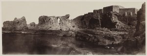 Kaalat el Athlit, Syria, View from the Seaside by Louis de Clercq