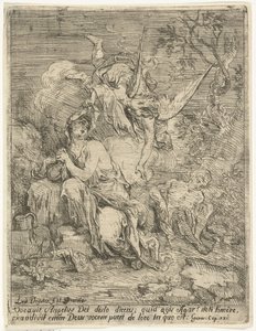 Hagar and Ishmael in the Desert by Louis de Deyster