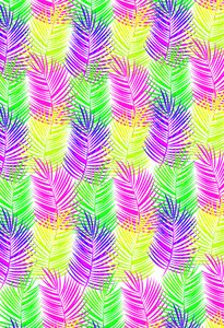 Overlaid Leaves by Louisa Hereford