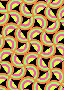 Psychedelic Squares by Louisa Hereford