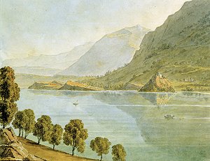 Lake Bourget by Louise Cochelet