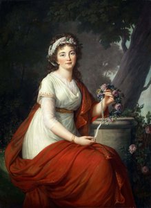 Portrait of Countess Tatyana Vasilyevna Yusupova by Elisabeth Louise Vigee Lebrun