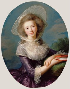 Portrait of Vicomtesse de Vaudreuil