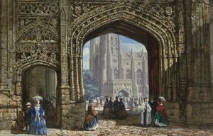 Canterbury Cathedral by Louise Ingram Rayner