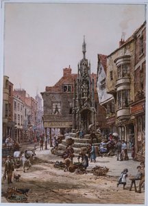 The Cross, Winchester by Louise Ingram Rayner