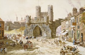 Walgate Bar, York by Louise Ingram Rayner