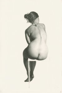 Elegant Sitting Nude