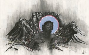 Jesus Over Cape Town