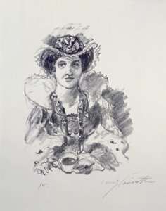 Anne Boleyn during the Tournament by Lovis Corinth