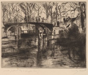 From the Tiergarten by Lovis Corinth