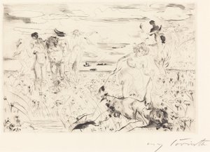 Bacchanal by Lovis Corinth