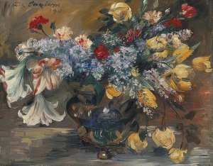 Bouquet of Flowers. 1911 by Lovis Corinth
