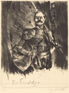 The Standard Bearer by Lovis Corinth
