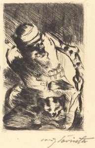 The Cat of the Prophet by Lovis Corinth