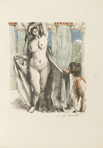 Illustration to The Song of Songs by Lovis Corinth