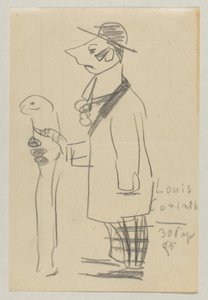 Lovis Corinth to Carl Strathmann by Lovis Corinth