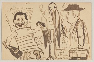 Lovis Corinth to Carl Strathmann: Postcard, Postmark 3 September 1902