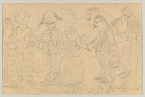 Lovis Corinth to Carl Strathmann: Postcard, Postmarked 8 November 1899