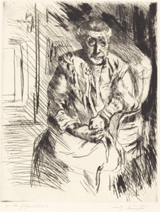 Mother-in-Law, 1919 by Lovis Corinth