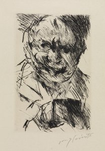 Self-Portrait 1923 by Lovis Corinth