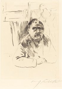 Self-Portrait in a Fur Coat