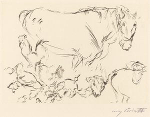 Animal Studies by Lovis Corinth