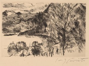 Walchensee with Jochberg