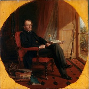 Portrait of the English Writer Charles Kingsley by Lowes Cato Dickinson