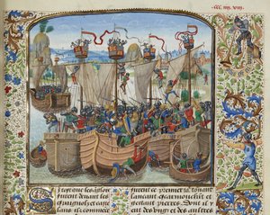 The Battle of La Rochelle, 1372, ca 1470-1475