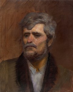 Character Head Study of a Man by Laszlo Mednyanszky
