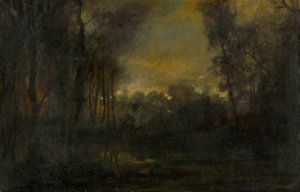 Swampy Landscape by Laszlo Mednyanszky