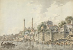 Gateway of an Old Fort, Benares by Lt. John Ritso