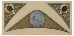 Sketch for the Festival Staircase at Paris City Hall: Sagittarius, between 1888 and 1898 by Luc Oliver Merson
