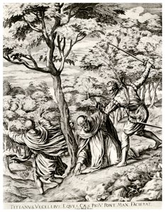 St Peter Martyr by Luca Bertelli