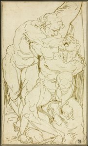 Apollo Flaying Marsyas by Luca Cambiaso
