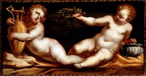 Putti by Luca Cambiaso