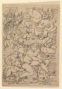 The Triumph of Amphitrite by Luca Cambiaso