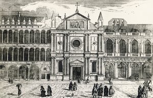 Church of San Geminianus (demolished in 1807) by Luca Carlevaris
