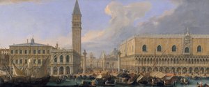 The Molo, Venice, from the Bacino di San Marco